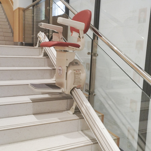 Monte-<span class=keywords><strong>escalier</strong></span> droit électrique portable, <span class=keywords><strong>fauteuil</strong></span> monte-<span class=keywords><strong>escalier</strong></span> léger pour escaliers étroits, équipement d'accès domestique - Product Image 4
