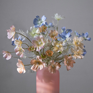 Fleurs artificielles Marguerite et Souffle de Bébé, branche unique, haute simulation, pour décoration intérieure et mariage - Product Image 1