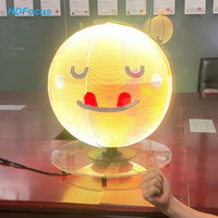 Équipement de projecteur holographique avancé à 360 degrés 50cm de diamètre ventilateur d'hologramme 3D Mini affichage de sphère de Las Vegas
