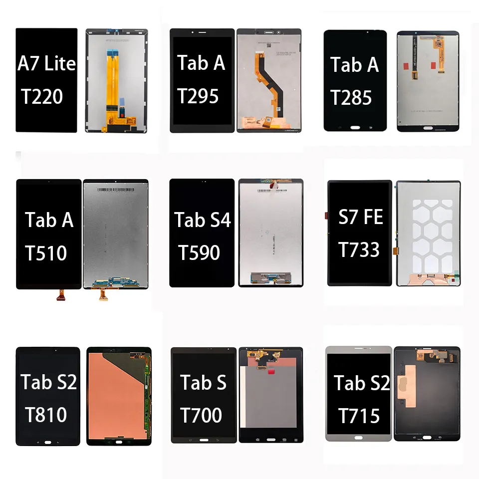 תצוגת LCD ניידת לסמסונג גלקסי Tab S2 S6 S7 S8 S9 S9fe S9 מסך LCD טאבלט תצוגת LCD אולטרה לייט