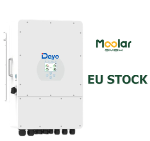 อินเวอร์เตอร์โซลาร์เซลล์ขายส่ง 10KW Deye SUN-10K-SG05LP3-EU LV แบบสามเฟส ไฮบริด สำหรับโครงการจัดหาอุปกรณ์ คลังสินค้าเยอรมนี พร้อมส่ง - Product Image 1