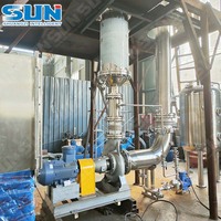 Evaporador Industrial de Circulación Forzada, Concentrador de Acero Inoxidable con Control PLC para Líquidos de Alta Viscosidad, Ahorro de Energía