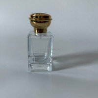 Bouteille de parfum de luxe moderne 50ml sous-paquet de voyage personnalisé bouteille en verre avec bouchon