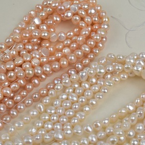 ไข่มุกน้ำจืดออโรร่า AAAAA ขนาด 9-10 มม. รูปทรงบาร็อคเต็มเม็ด แบบหลวม  ไข่มุกธรรมชาติ  คืนสินค้าทางเรือ - Product Image 4