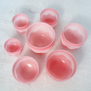 EAST Grosir Mangkuk Kristal Desain Lotus 8-14 Inci Alat Penyembuhan Suara Dengan Palu Gratis Terapi Suara - Product Image 3