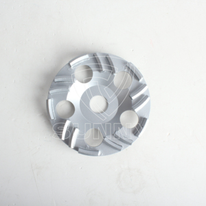 Meule diamantée SUNNY-Factory personnalisée de 5 pouces (125 mm) pour le ponçage des sols en béton, meule diamantée OEM - Product Image 1
