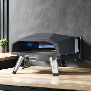 Precio de fábrica, <span class=keywords><strong>horno</strong></span> de pizza de gas portátil comercial de 12 pulgadas, tostadora al aire libre, el mejor <span class=keywords><strong>horno</strong></span> de pizza de barbacoa de gas con certificación CE - Product Image 4