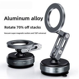 X323 Boneruy X53 360 Degree <b>Rotation</b> Stable Glass Vacuum Adsorption Phone Holder Flexible Mobile <b>Desk</b> Stand Car Magnetic Holder - Product Image 3