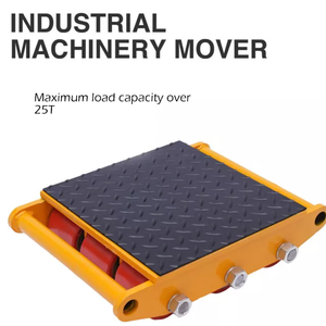 उपकरण परिवहन के लिए भारी शुल्क मशीनरी स्केट 360 डिग्री घूर्णन इस्पात मंच - Product Image 5