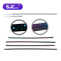 Kit d'éclairage ambiant universel pour voiture SJC, 64 couleurs, 18 en 1/22 en 1, bande lumineuse ciel étoilé, accessoires de décoration intérieure pour 98% des voitures