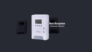 Régulateur solaire Contrôleur de charge solaire MPPT Lifep04 Batterie au lithium Contrôleur de système solaire Double écran LCD USB - Product Image 4