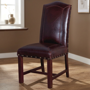 Industrial <b>Vintage</b> Nordic Design Adjustable Solid <b>Wood</b> Dining <b>Chair</b> Genuine Leather Home Furniture Kitchen Hotel Villa Use - Product Image 2