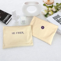 Pochette en coton personnalisée, pliable, pour cartes cadeaux, enveloppe à monnaie, emballage simple, vente en gros
