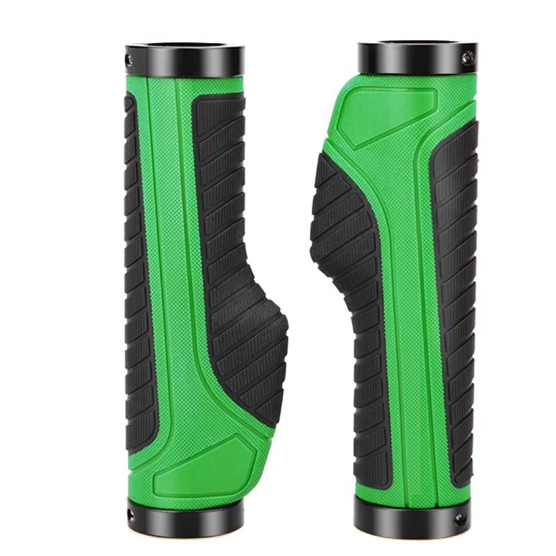 Upgraded ergonomics, dual-sided locking, black and green version
