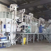 Machine à décortiquer le riz moderne de 30 tonnes, ensemble complet, pour usine de traitement du riz sec commerciale