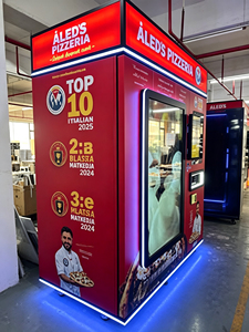 Máquina Expendedora de Pizza de Alta Calidad, Totalmente Automática, Máquina para Hacer Pizza Fresca con Sistema de Pago Múltiple para Negocios - Product Image 1