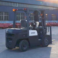 Chariot élévateur diesel 3 tonnes à contrepoids CE ISO pour entrepôt, logistique, chargement et déchargement