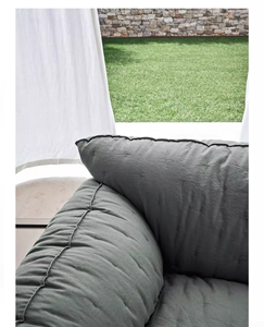 Poltrona Singola Samyam <span class=keywords><strong>Molto</strong></span> Morbida e Confortevole, Divano di Lusso Esclusivo in Colore Blu - Product Image 4