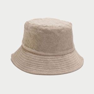 Sombreros de Pescador Unisex de Moda al por Mayor, 100% Algodón, de Alta Calidad, Suaves, Tipo Terry, con Logotipo Bordado Personalizado - Product Image 5