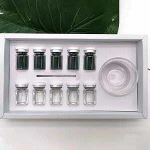 Sérum visage non invasif à base de plantes efficace avec <span class=keywords><strong>éponge</strong></span> aux algues Microneedles pour le traitement de l'acné et l'élimination des cicatrices Masque crème chaude - Product Image 5