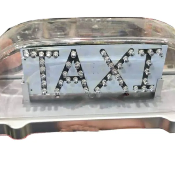 Mıknatıs tipi araba çatı taksi üst ekran LED ışık