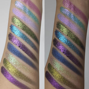 Прессованные дуохромные тени для век, без жестокости, веганская косметика, макияж, низкий минимальный объем, в наличии - Product Image 5