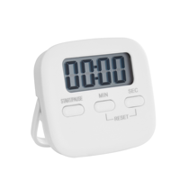 Temporizador de Cocina Digital para cocinar, cronómetro, reloj, cuenta atrás, cronómetro, alarma fuerte, soporte trasero de dígitos grandes
