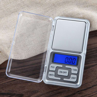 Balance numérique pour bijoux 0,01g, économique, portable, avec housse de protection, conversion multi-unités à une touche, fonction tare, écran LCD