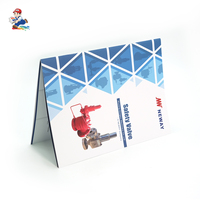 Catalogue de produits personnalisé avec impression OEM, reliure à point de selle, format personnalisé, papier kraft et offset