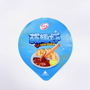 Taza de sellado térmico en relieve personalizada, película de sellado, tapa de papel de aluminio, salsa para mascotas Ps/líquido/bebida/taza de yogur para comida Pp suave - Product Image 2