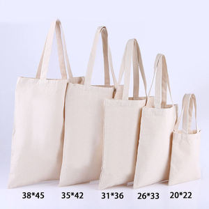 Promotional Personalized Blank Plain Canvas Multi Color Reusable Shopping Cotton <b>Tote</b> <b>Bags</b> With Custom Printed Logo - Product Image 2