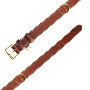 Collar de Cuero Sintético para Perro, Collar Lavable de Alta Calidad para Perro Mediano y Grande, Clásico Vegano - Product Image 4