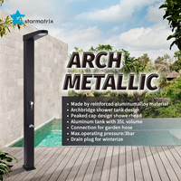 STARMATRIX Ss0900 Douche solaire extérieure pour jardin et piscine Solardusche écologique pour une expérience confortable