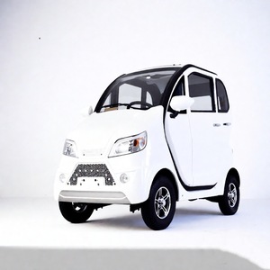 Triciclo Eléctrico Cerrado de 2 Plazas, Motor de 1000w, Velocidad Máxima de 40 km/h, Vehículo de Cuatro Ruedas Totalmente Cerrado con Paquete de Baterías - Product Image 3