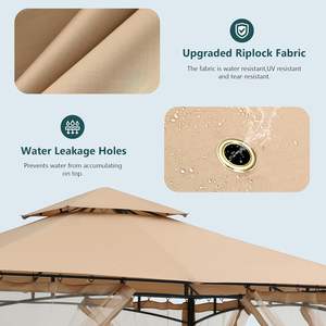 ABCCANOPY Pérgolas de Techo, Pérgolas de Madera, Pavilones de Jardín, Altanques, Pérgolas de Techo Color Crema, Pavilones de Jardín PAVESINeS - Product Image 6