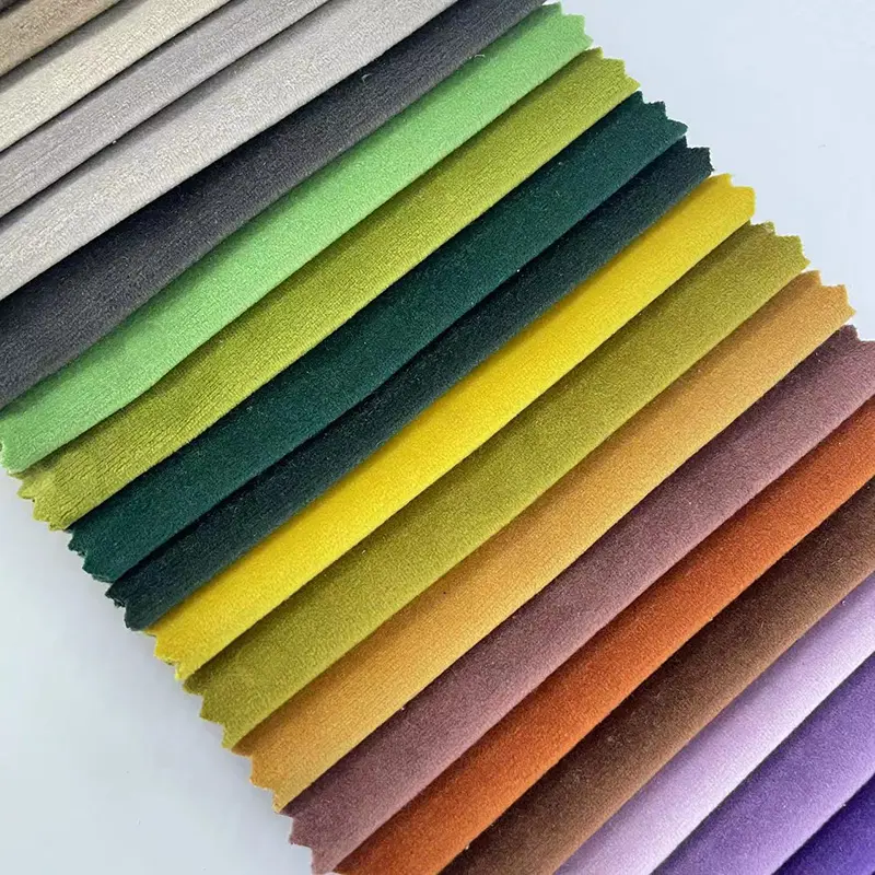 Chi phí-hiệu quả 100 Polyester chất liệu nhung Hà Lan nhung bọc vải sofa nhung vải để bán