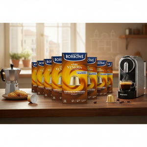 100 Capsule di Caffè Compatibili Nespresso Borbone Ciao Venezia per Macchine Monodose 0,15g/Capsula - Product Image 3