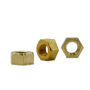 Écrou de blocage hexagonal en laiton entièrement fileté <span class=keywords><strong>à</strong></span> <span class=keywords><strong>gauche</strong></span>, norme nationale, vente en gros - Product Image 5