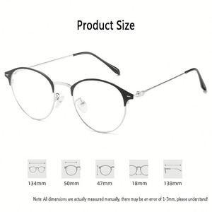 Gafas de Sol Personalizadas con Logotipo, Protección Anti-Luz Azul, UV400, para Conducir, Metálicas, Redondas, Fotocromáticas, para Hombre y Mujer - Product Image 6