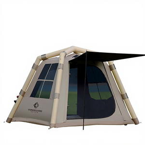 Tenda Gonfiabile in PVC Completamente Automatica per 3-<span class=keywords><strong>5</strong></span> Persone, Campeggio All'aperto Quattro Stagioni, Apertura Rapida, Impermeabile e Portatile - Product Image 1