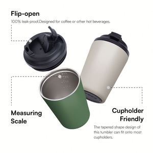 New Product 12OZ Coffee <b>Mug</b> Bpa-Free <b>Insulated</b> 304 Stainless Steel Office Coffee <b>Mug</b> - Product Image 2