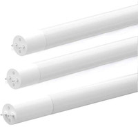 Douille de lampe LED à tube avec culot G13, double G13, 18W, pour PC Endcap T5 T8 T10