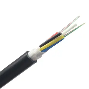 Lose rohr tranded wasser einzel modus multimode-faser 6 kern adss optical fiber kabel Herstellung