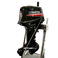 Moteurs hors-bord pour bateaux de pêche YAHATSU 2 temps 15 ch / 18 ch à propulsion par jet, compatibles avec les moteurs et pièces de rechange d'origine Mercury.