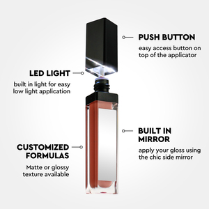 Rouge à Lèvres Liquide Mat LED Imperméable 72 Couleurs, Vente en Gros de Produits Cosmétiques Végans et Sans Cruauté, Marque Privée - Product Image 3