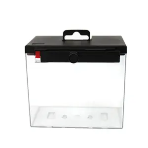 Многофункциональная безопасная коробка EAS с защитой от кражи, безопасная прозрачная коробка для косметики, регулируемая безопасная коробка EAS