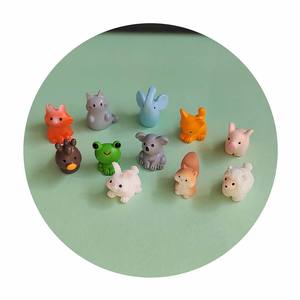 Adornos de resina de animales bonitos, gato, pato, oveja, ardilla, Rana, Tortuga, hechas a mano figuritas de animales, artesanías de resina realistas - Product Image 3