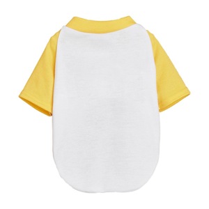Ropa para perros Trendy Classic Purple Color-Blocked Raglan Primavera Verano Ligero Transpirable Gato <span class=keywords><strong>Chihuahua</strong></span> Camiseta <span class=keywords><strong>de</strong></span> dos patas - Product Image 5