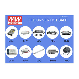 Fuente de Alimentación LED, Impermeable y No Impermeable, Regulable, de Plástico y Metal, LRS APV LPV ELG XLG H-LG, 48V 12V 24V, Controlador Nuevo Original - Product Image 5