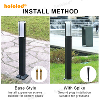 Lampe à piquet LED Hofoled pour extérieur, étanche IP65, pour jardin, pelouse, allée, patio, décoration de cour